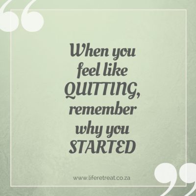quitting