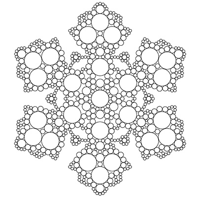 snowflake mandala